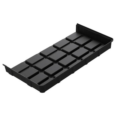 Botanicare 4'Wx2'L Black ABS End Tray