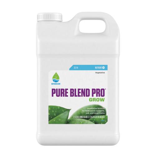 Botanicare Pure Blend Pro Grow 2.5 Gallon (2/Cs) – No Stress Hydroponics