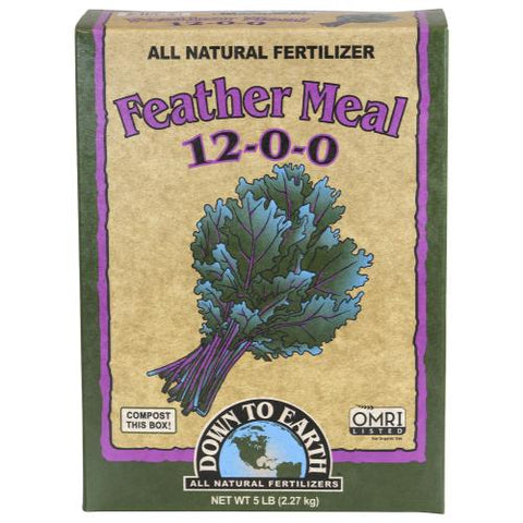 Down To Earth Feather Meal - 5 lb (6/Cs)