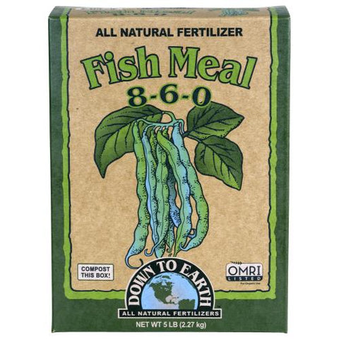 Down To Earth Fish Meal - 5 lb (6/Cs)