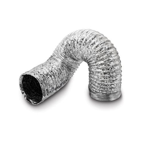 Max-Duct Silver/Black Foil Ducting- 6 in x 25 ft