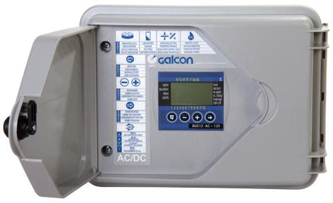 Galcon Twelve Station Outdoor Wall Mount Irrigation, Misting and Propagation Controller - 80512S (AC-12S) (3/Cs)